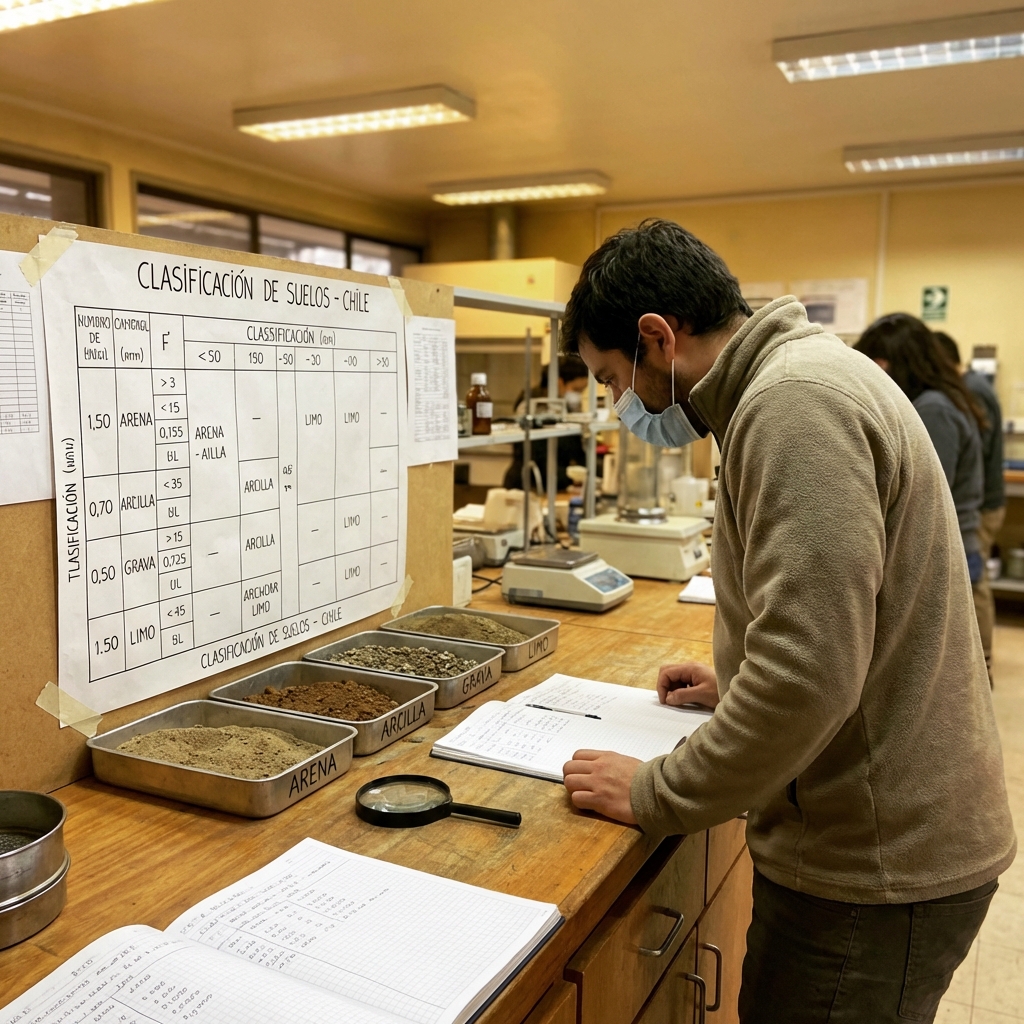 Clasificación de Suelos - Servicio de laboratorio ESUAMA